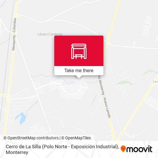 Cerro de La Silla (Polo Norte - Exposición Industrial) map