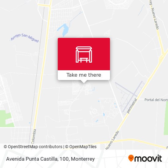 Avenida Punta Castilla, 100 map