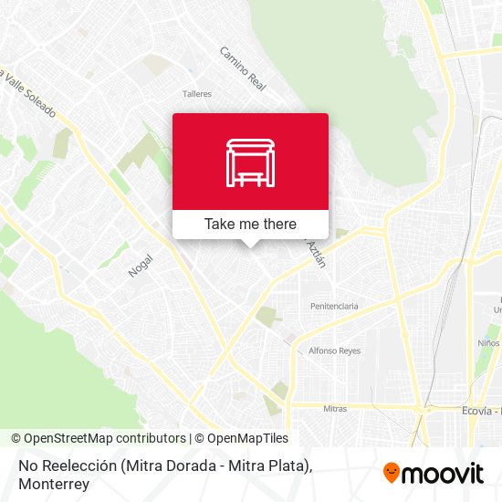 Mapa de No Reelección (Mitra Dorada - Mitra Plata)