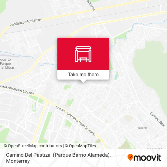 Camino Del Pastizal (Parque Barrio Alameda) map