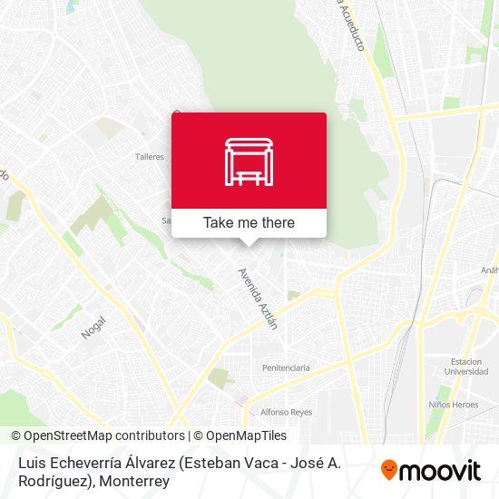 Mapa de Luis Echeverría Álvarez (Esteban Vaca - José A. Rodríguez)
