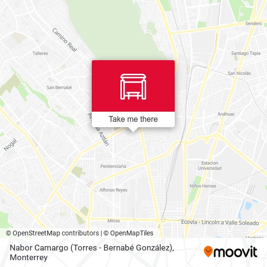 Mapa de Nabor Camargo (Torres - Bernabé González)