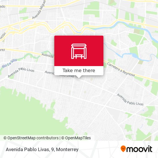 Mapa de Avenida Pablo Livas, 9
