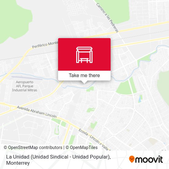 Mapa de La Unidad (Unidad Sindical - Unidad Popular)