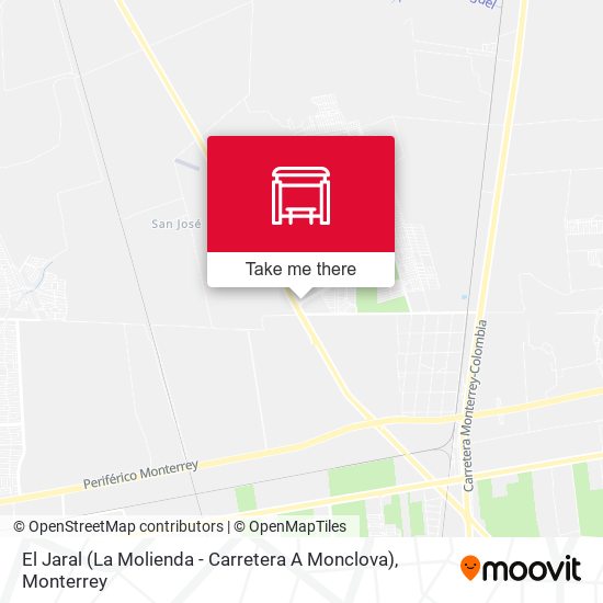 El Jaral (La Molienda - Carretera A Monclova) map