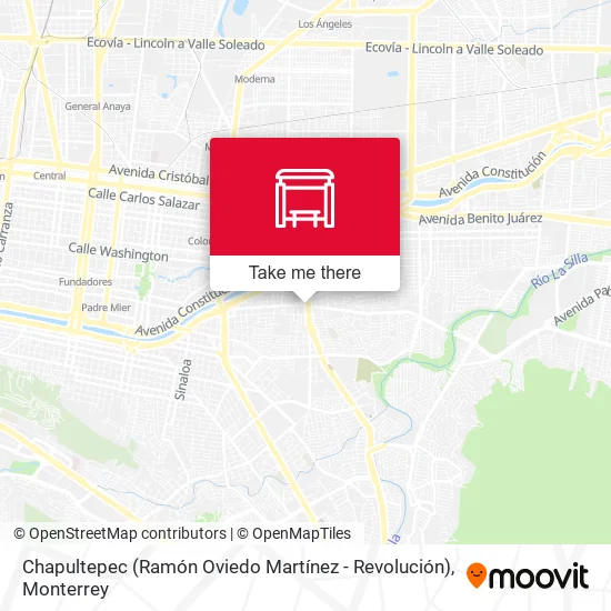 Mapa de Chapultepec (Ramón Oviedo Martínez - Revolución)