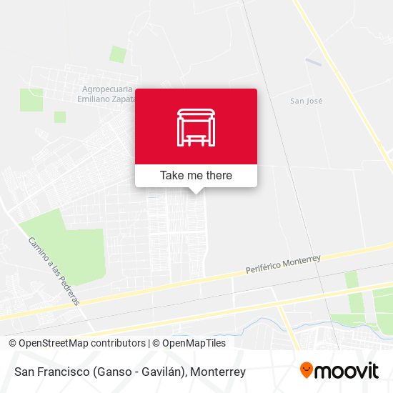 San Francisco (Ganso - Gavilán) map