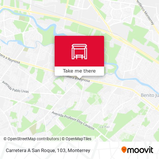 Carretera A San Roque, 103 map