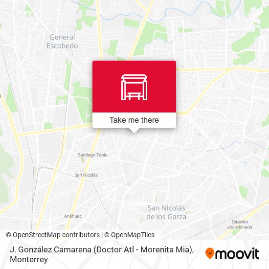 J. González Camarena (Doctor Atl - Morenita Mia) map