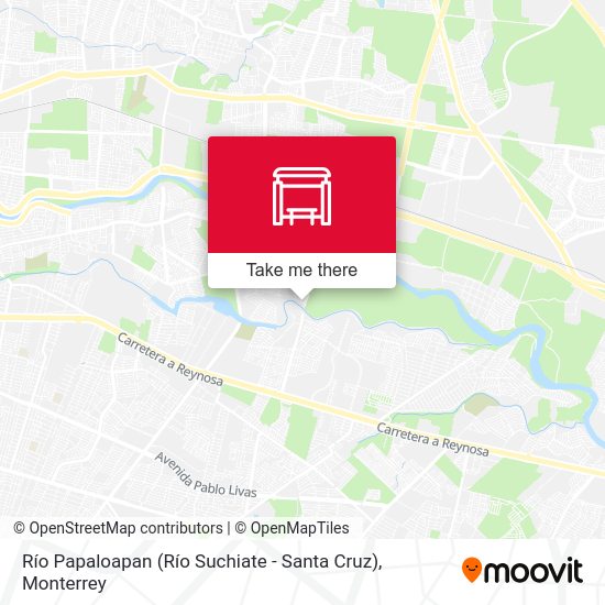 Río Papaloapan (Río Suchiate - Santa Cruz) map