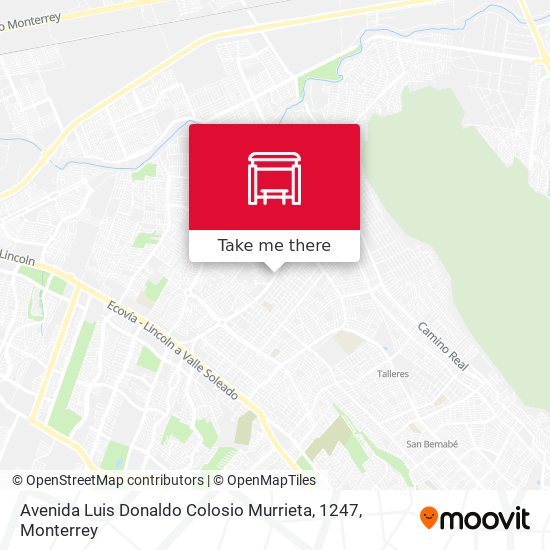 Mapa de Avenida Luis Donaldo Colosio Murrieta, 1247