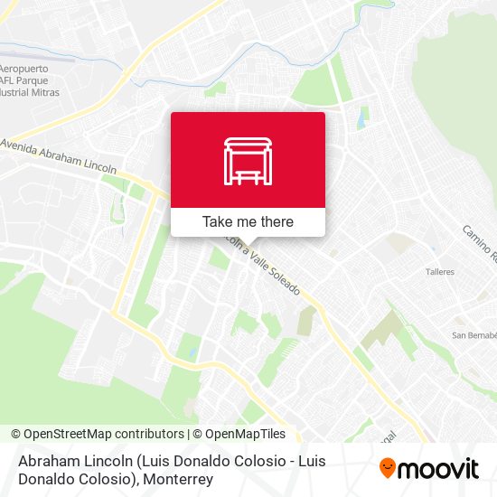 Abraham Lincoln (Luis Donaldo Colosio - Luis Donaldo Colosio) map