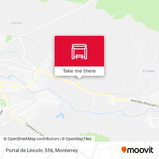 Portal de Lincoln, 556 map