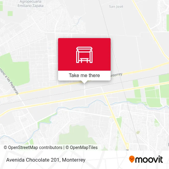Avenida Chocolate 201 map
