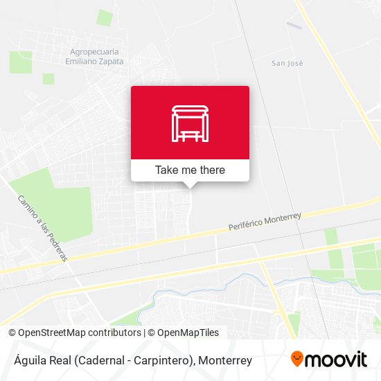 Mapa de Águila Real (Cadernal - Carpintero)