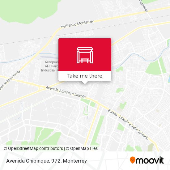 Avenida Chipinque, 972 map