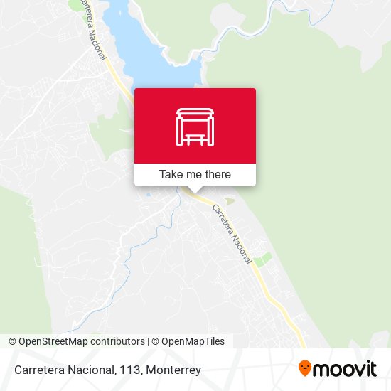Carretera Nacional, 113 map