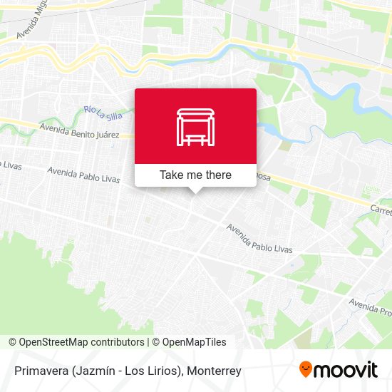 Primavera (Jazmín - Los Lirios) map