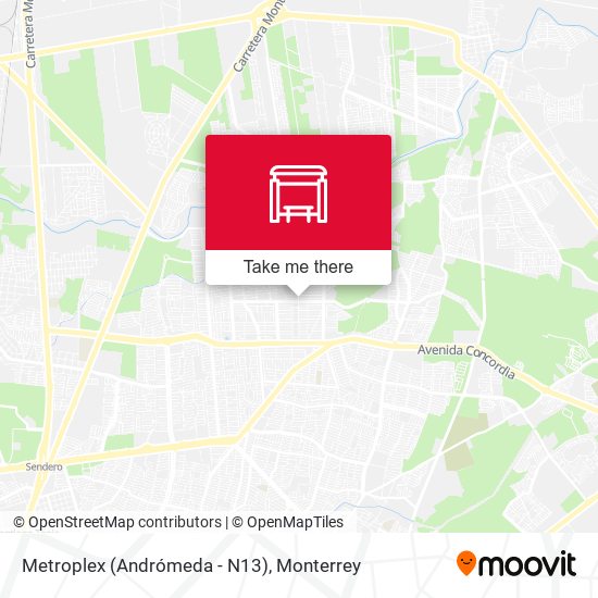 Metroplex (Andrómeda - N13) map