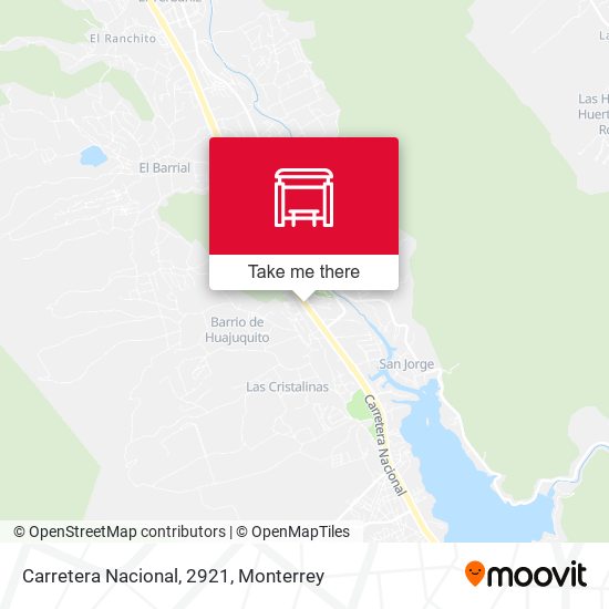 Carretera Nacional, 2921 map
