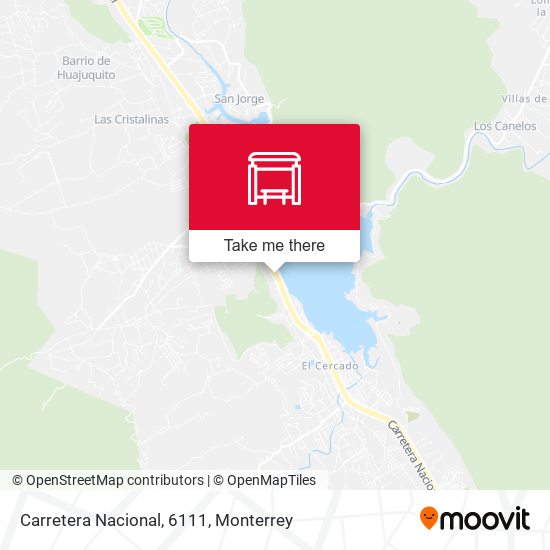 Mapa de Carretera Nacional, 6111