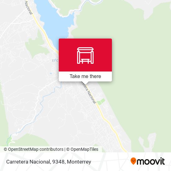 Mapa de Carretera Nacional, 9348