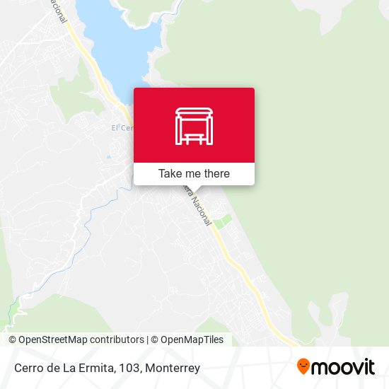 Cerro de La Ermita, 103 map