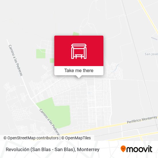 Revolución (San Blas - San Blas) map