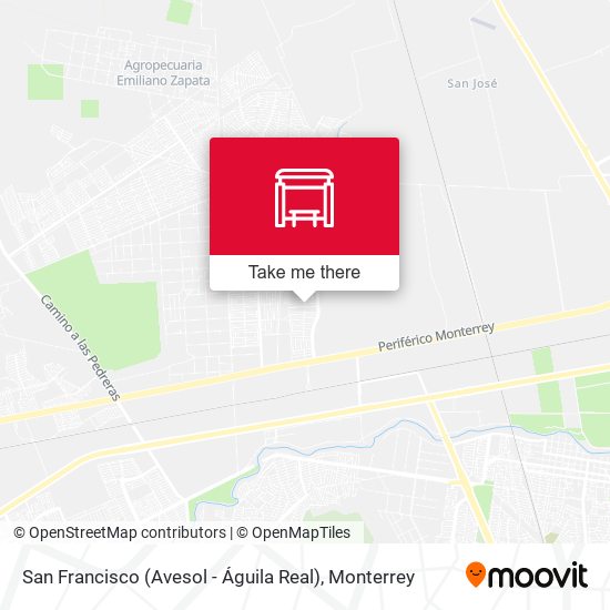 Mapa de San Francisco (Avesol - Águila Real)
