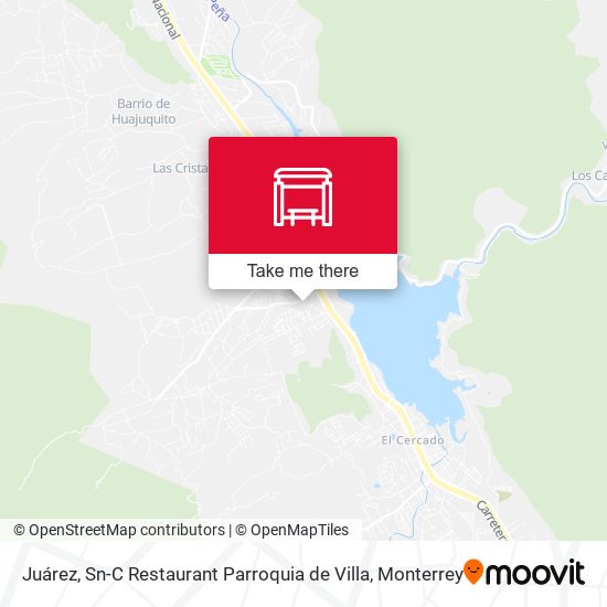 Juárez, Sn-C Restaurant Parroquia de Villa map