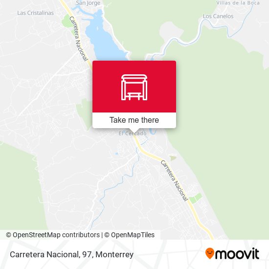Carretera Nacional, 97 map