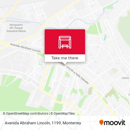 Avenida Abraham Lincoln, 1199 map