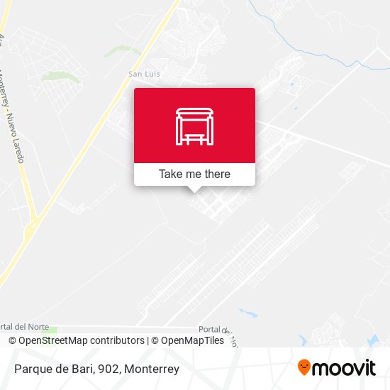 Mapa de Parque de Bari, 902