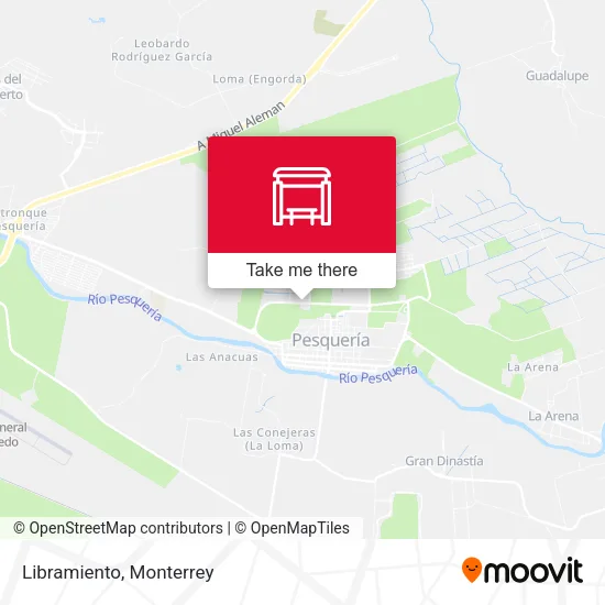 Libramiento map