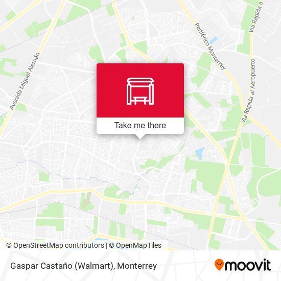 Gaspar Castaño (Walmart) map