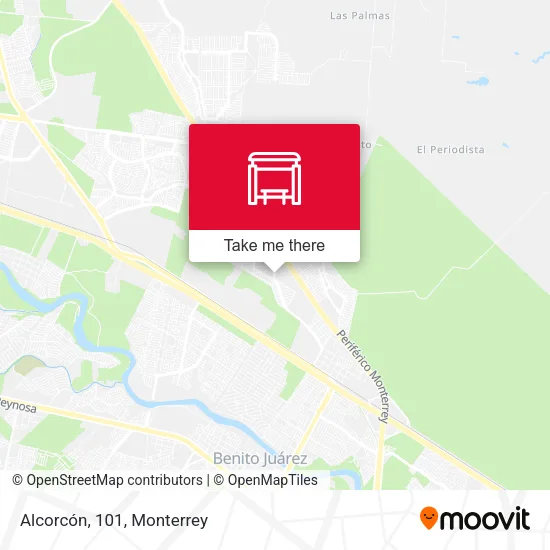 Alcorcón, 101 map