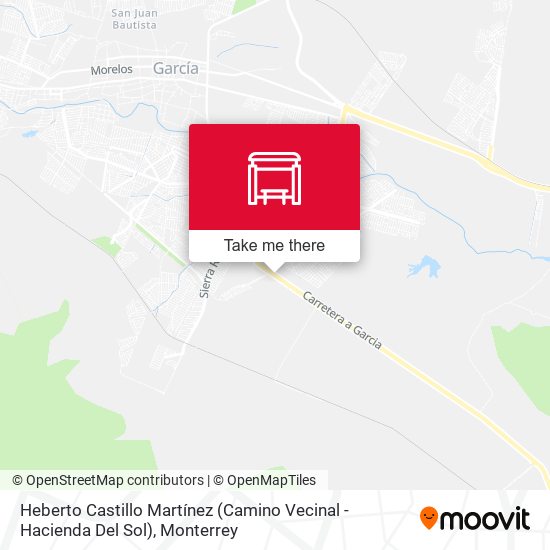 Heberto Castillo Martínez (Camino Vecinal - Hacienda Del Sol) map