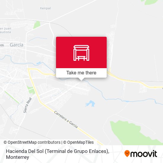 Hacienda Del Sol (Terminal de Grupo Enlaces) map