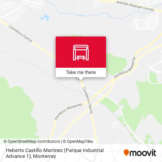 Heberto Castillo Martínez (Parque Industrial Advance 1) map