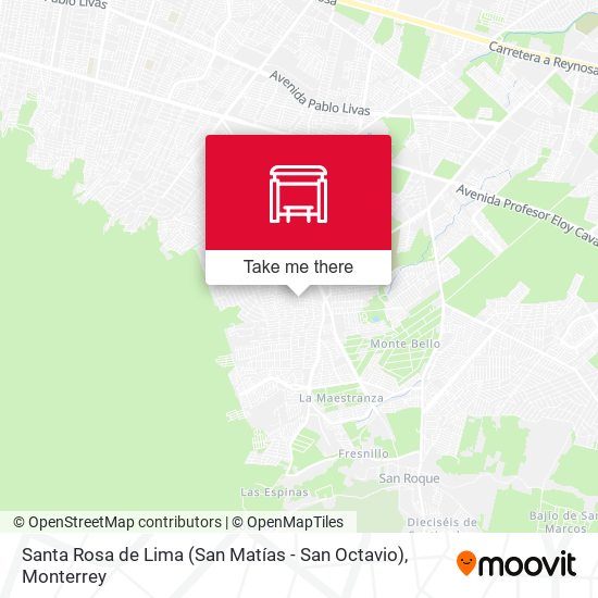 Santa Rosa de Lima (San Matías - San Octavio) map