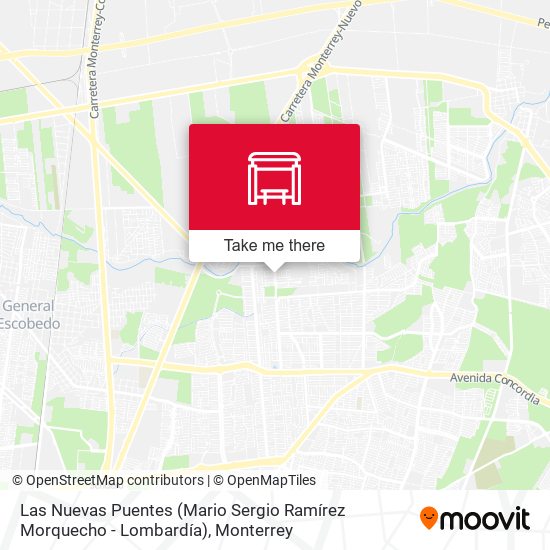 Las Nuevas Puentes (Mario Sergio Ramírez Morquecho - Lombardía) map