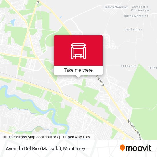 Avenida Del Río (Marsola) map