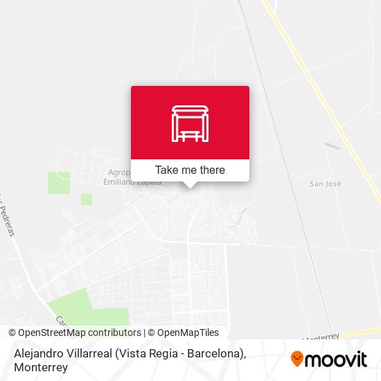 Mapa de Alejandro Villarreal (Vista Regia - Barcelona)