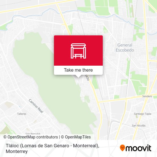 Tláloc (Lomas de San Genaro - Monterreal) map