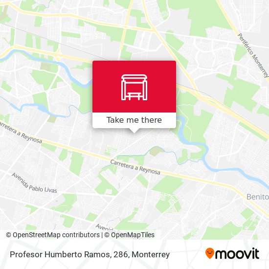 Profesor Humberto Ramos, 286 map