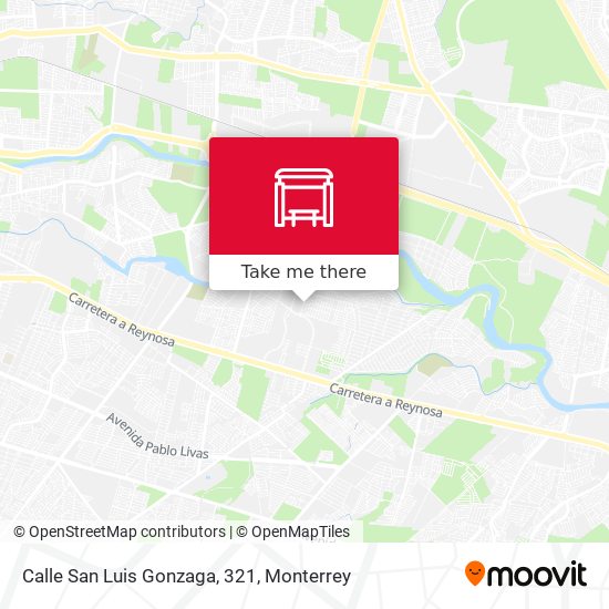 Calle San Luis Gonzaga, 321 map