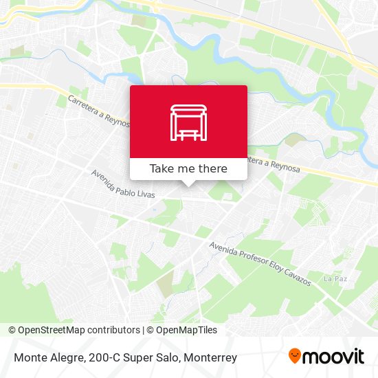 Monte Alegre, 200-C Super Salo map