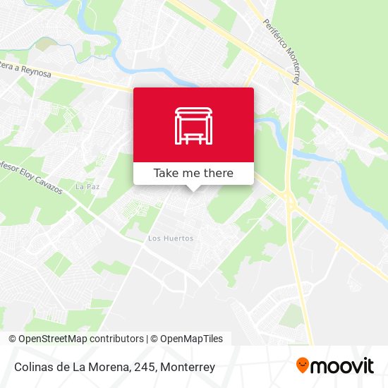 Colinas de La Morena, 245 map