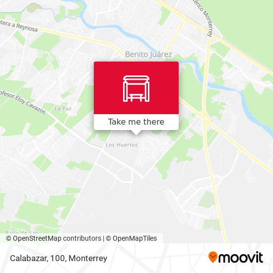 Mapa de Calabazar, 100