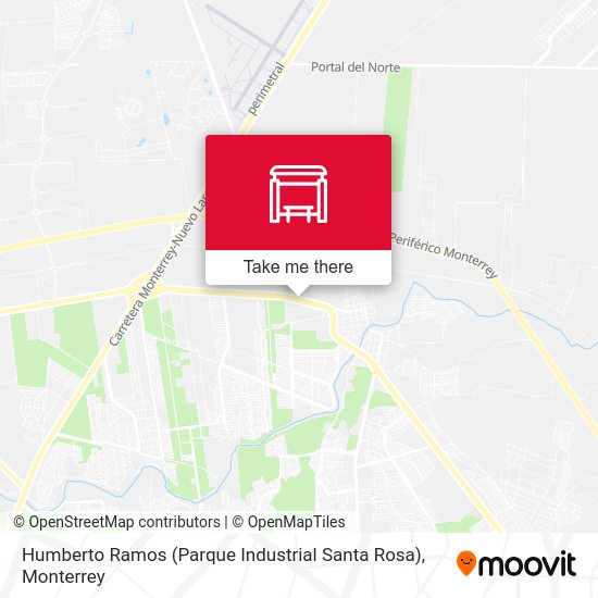 Humberto Ramos (Parque Industrial Santa Rosa) map